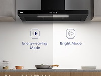 Ciarra cbcb9102 afzuigkap (90cm) - afbeelding 4 van  7