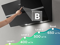 Ciarra cbcb9736f schuine afzuigkap (90cm) - afbeelding 5 van  6