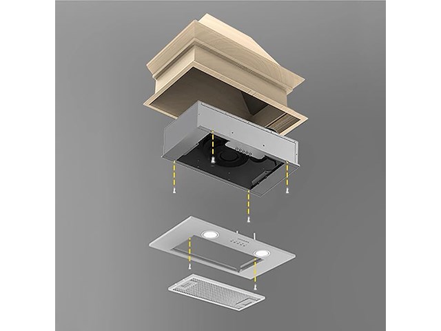 Ciarra cbcs5913a afzuigkap (52 cm) - afbeelding 2 van  6
