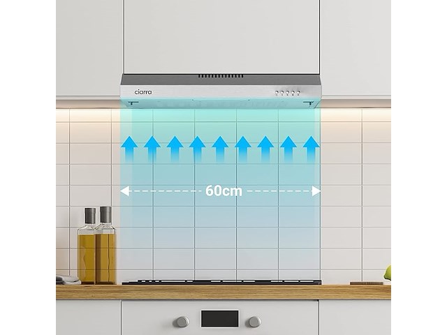 Ciarra cbcs6903 afzuigkap (60 cm) - afbeelding 5 van  9