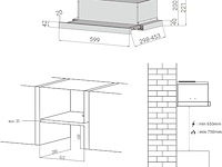Ciarra cbcs6906d afzuigkap - afbeelding 2 van  5