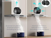 Ciarra cbcs6909a a+ afzuigkap (60 cm) - afbeelding 4 van  14