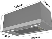 Ciarra cbcs6926a a+++ inbouwafzuigkap - afbeelding 3 van  6