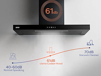 Ciarra cbcs9102 a+++ afzuigkap (90cm) - afbeelding 6 van  7