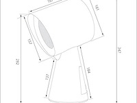 Ciarra cbphb01 mini afzuigkap (zwart) - afbeelding 3 van  6