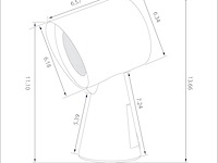 Ciarra cbphb01 mini afzuigkap - afbeelding 4 van  6