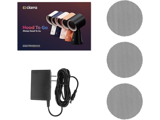 Ciarra cbphp01 mini-afzuigkap (roze) - afbeelding 7 van  7