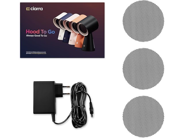 Ciarra cbphw01 mini-afzuigkap (wit) - afbeelding 6 van  7