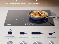 Ciarra inbouw inductiekookplaat (3 zones) - afbeelding 4 van  7