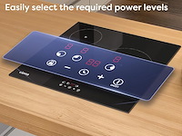 Ciarra inbouw inductiekookplaat (3 zones) - afbeelding 5 van  7