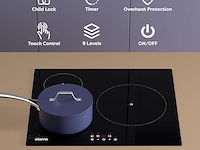 Ciarra inbouw inductiekookplaat (3 zones) - afbeelding 2 van  7