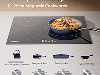 Ciarra inbouw inductiekookplaat (3 zones) - afbeelding 4 van  7