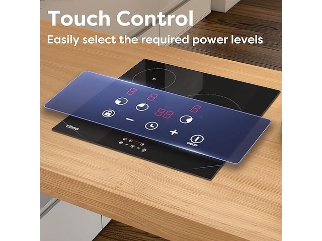 Ciarra inbouw inductiekookplaat (3 zones) - afbeelding 5 van  7