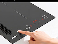Ciarra one cbbeh392b inductiekookplaat met afzuigkap (39 cm) - afbeelding 4 van  8