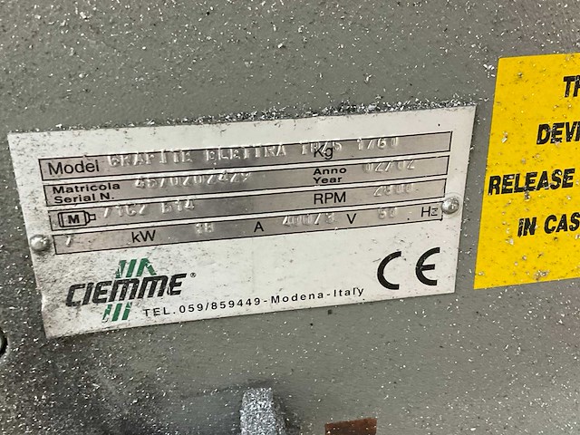 Ciemme elettra 550 cnc dubbele verstekzaagmachine - afbeelding 2 van  4