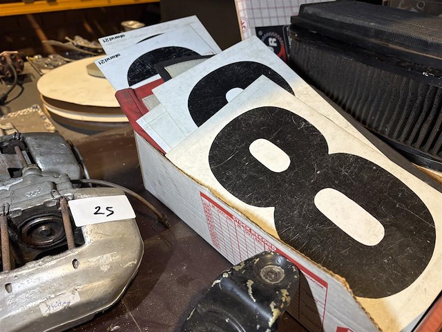 Cijfers scorebord - afbeelding 2 van  3