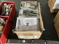 Cilinder sloten inclusief 3 sleutels (25x) - afbeelding 1 van  2