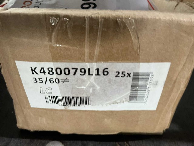 Cilinder sloten inclusief 3 sleutels (25x) - afbeelding 2 van  2