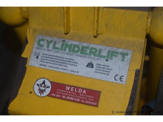 Cilinderlift, welda, cylinderlift, 100 kg veilige werklast - afbeelding 2 van  2
