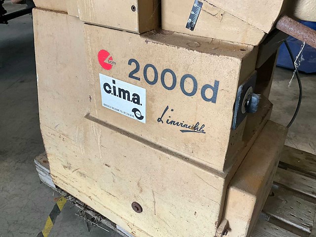 C.i.m.a. scm 2000d combine machine - afbeelding 12 van  14