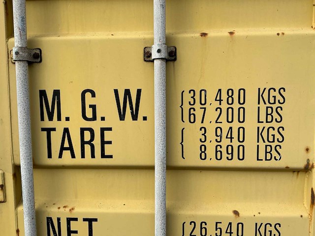 Cimc zeecontainer 40 voet - afbeelding 6 van  30