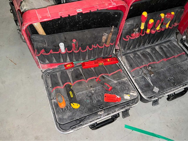 Cimco gereedschapskoffer (5x) - afbeelding 3 van  3