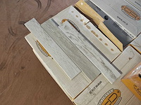 Cir stucco plaster white mat wandtegel 6,5x40 cm 21 m² - afbeelding 2 van  7