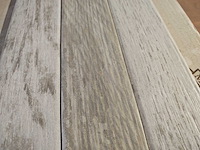 Cir stucco plaster white mat wandtegel 6,5x40 cm 21 m² - afbeelding 4 van  7