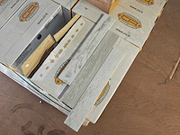 Cir stucco plaster white mat wandtegel 6,5x40 cm 21 m² - afbeelding 5 van  7