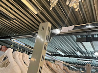 Circa 11,50 lopende meter hoge modulaire winkelrekken - afbeelding 3 van  15