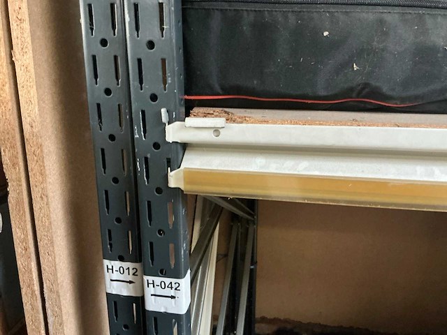 Circa 17 meter magazijnrek - afbeelding 6 van  8