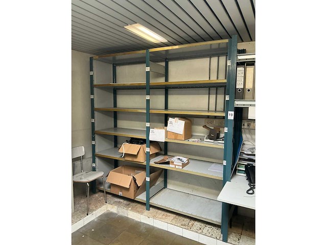 Circa 17 meter magazijnrek - afbeelding 8 van  8