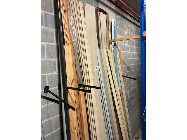 Circa 20m2 pvc bekledingspanelen en profielen - afbeelding 3 van  5