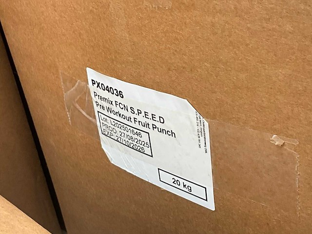 Circa 480kg diverse voedingssupplementen - afbeelding 7 van  9