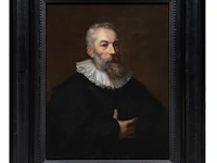Circle of anthony van dyck (1599-1641), a fine portrait of the painter marten pepijn, oil on canvas 80 x 65 cm. (31 1/2 x 25.58 in.), frame: 115 x 100 cm. (45.28 x 39.36 in.) - afbeelding 2 van  4