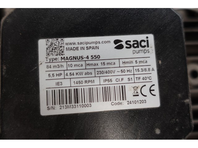 Circulatiepomp saci - afbeelding 4 van  4