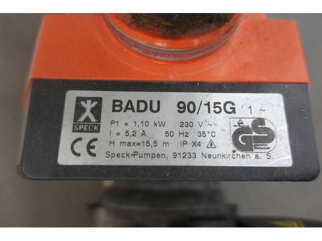 Circulatiepomp speck - afbeelding 4 van  5