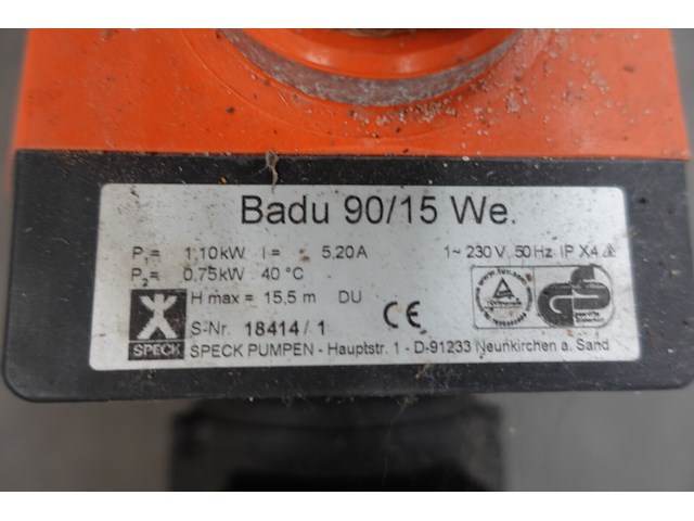 Circulatiepomp speck - afbeelding 4 van  4