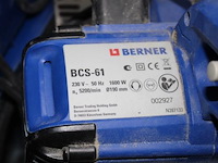 Cirkelzaag - berner - bcs-61 - afbeelding 2 van  2