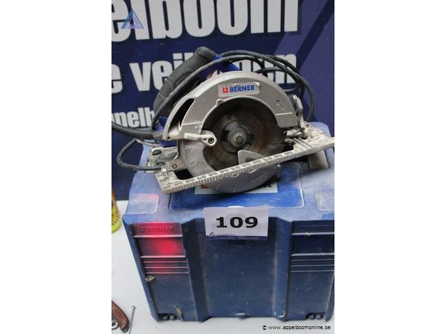 Cirkelzaag - berner koffer - berner - afbeelding 1 van  3