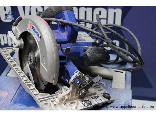 Cirkelzaag - berner koffer - berner - afbeelding 2 van  3