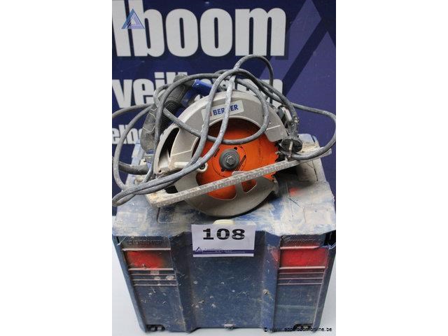 Cirkelzaag - berner opbergkoffer - afbeelding 1 van  3