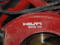 Cirkelzaag - hilti - scw 70 toebehoren - koffer, zaagblad - afbeelding 2 van  2