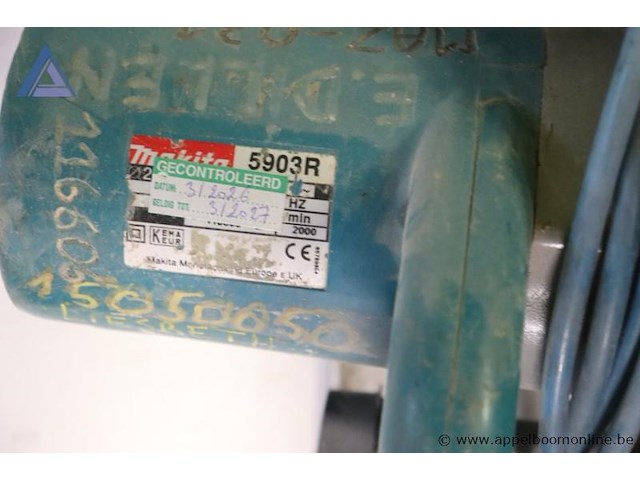 Cirkelzaag - makita - 5903r - afbeelding 3 van  3