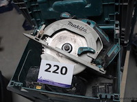 Cirkelzaag - makita - dhs680 toebehoren - koffer - afbeelding 1 van  2