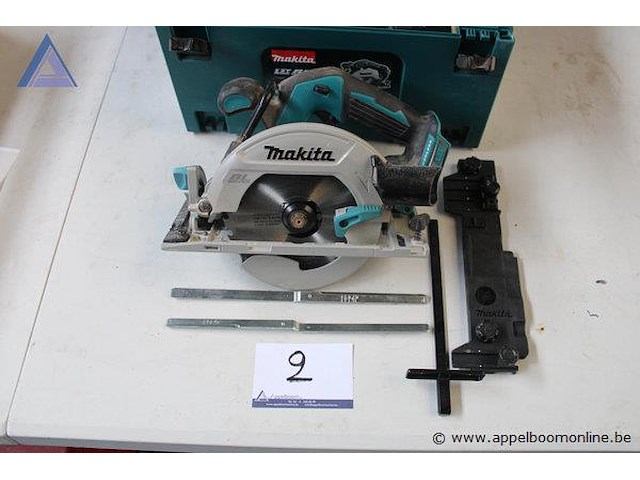 Cirkelzaag - makita - dhs680 toebehoren - makita - geleiderail, koffer opbergkoffer - makita - afbeelding 1 van  2