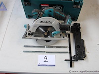 Cirkelzaag - makita - dhs680 toebehoren - makita - geleiderail, koffer opbergkoffer - makita - afbeelding 1 van  2