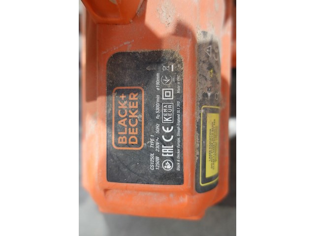 Cirkelzaag black en decker - afbeelding 3 van  3