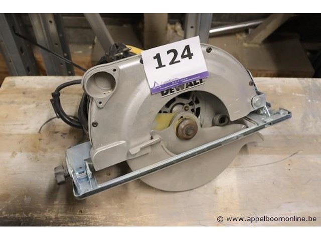 Cirkelzaag dewalt d23700-qs - afbeelding 1 van  3