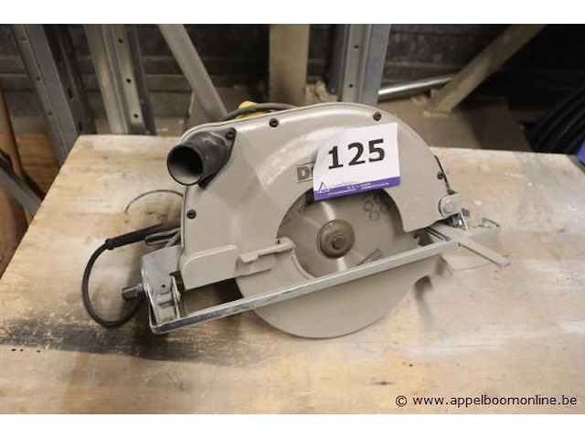 Cirkelzaag dewalt d23700-qs - afbeelding 1 van  4
